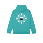 The True North Hoodie - Northern Teal