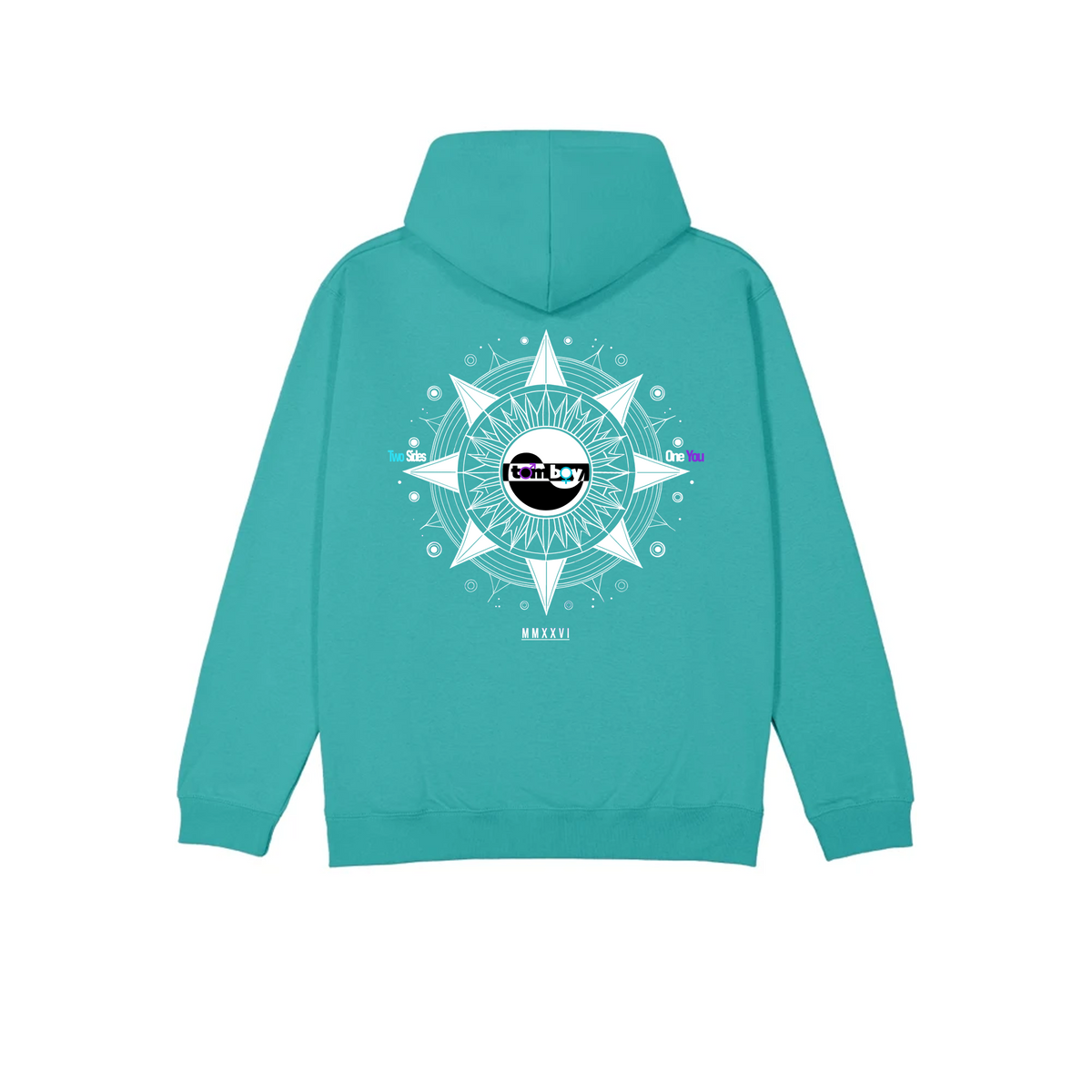 The True North Hoodie - Northern Teal