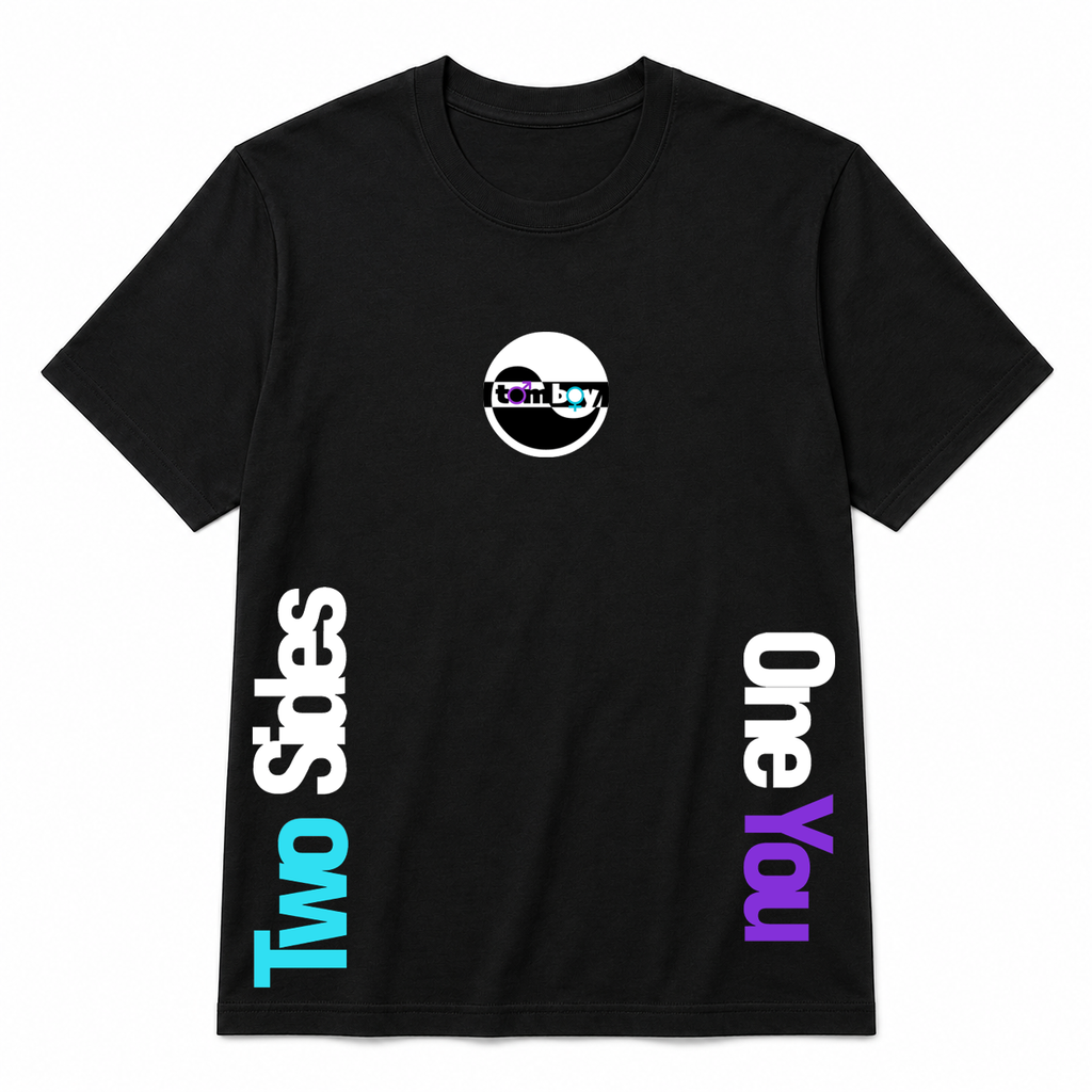 Two Sides Tee - White