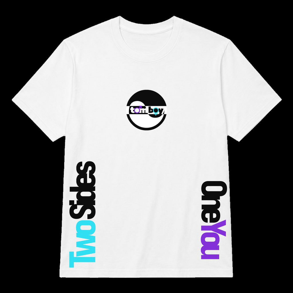 Two Sides Tee - White